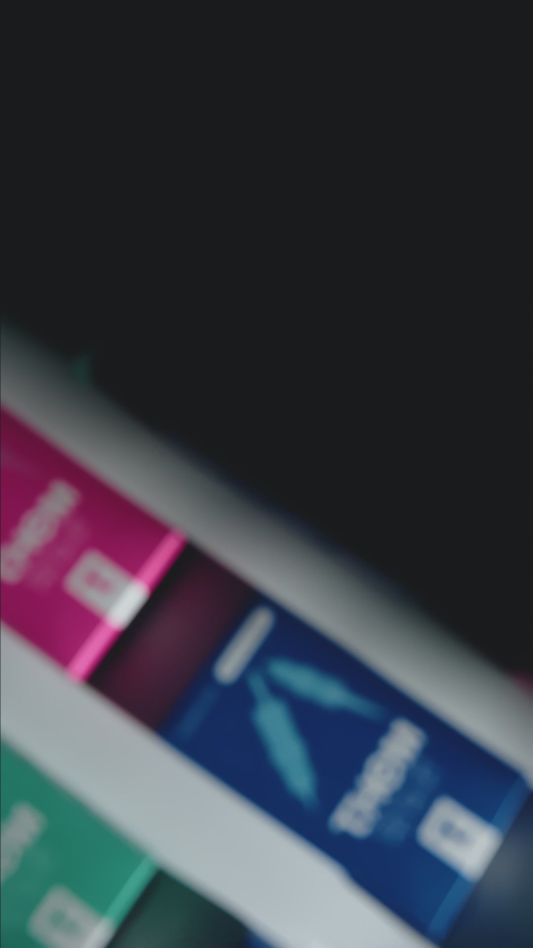 Load video: THEM PMU needle cartridge boxes in turquoise, rose and Atlantic blue