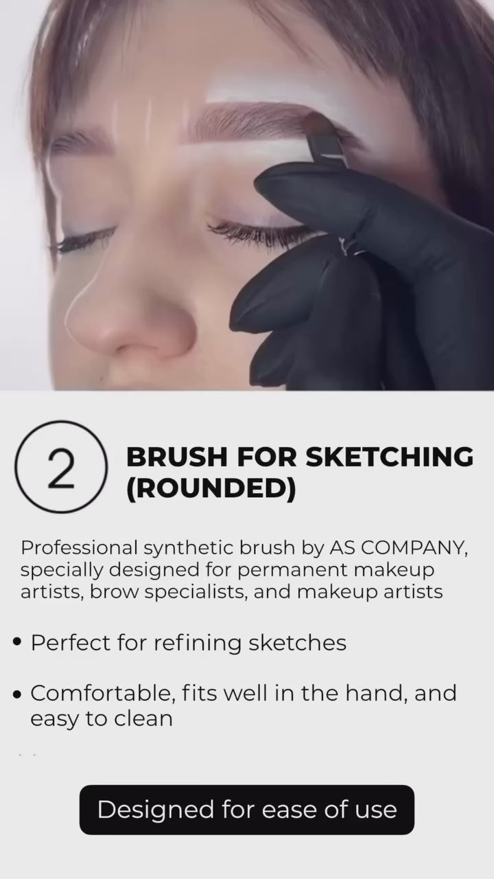 Video laden: Sketch Brush – Professioneller Designpinsel für PMU