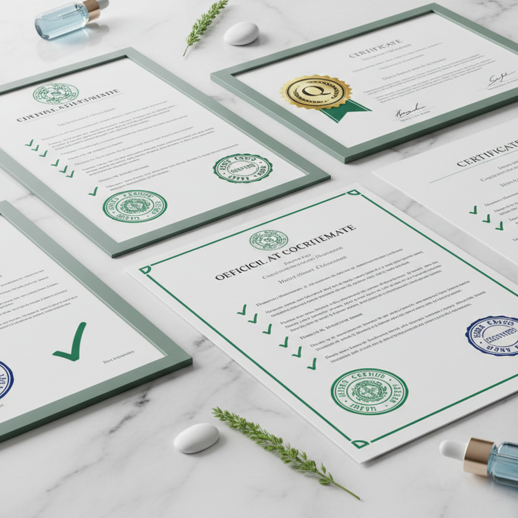 quality certificates pmu 