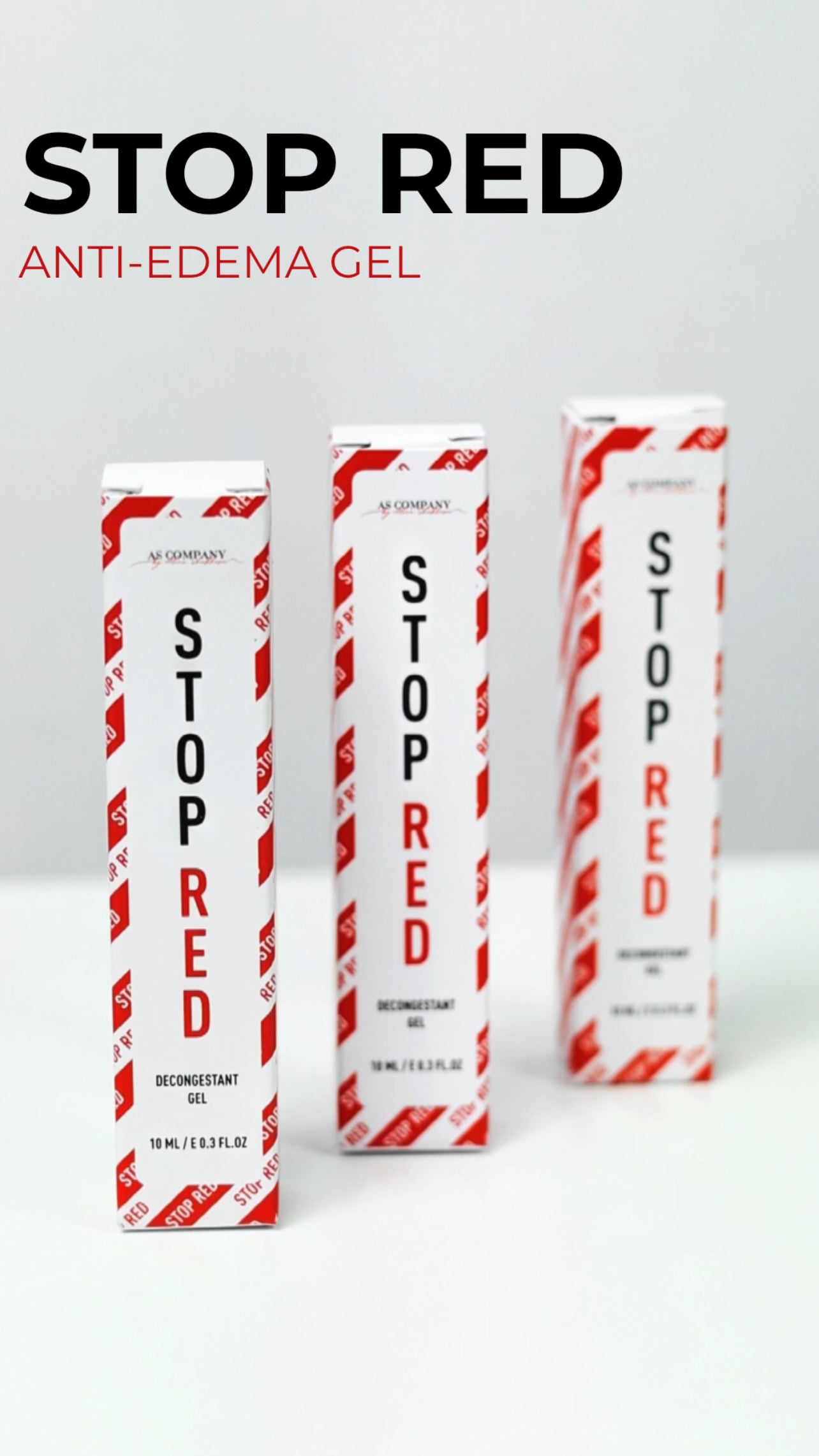 stop red gel for pmu anti-edema