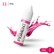 The Pigment 11 Kiss lip pigment bottle