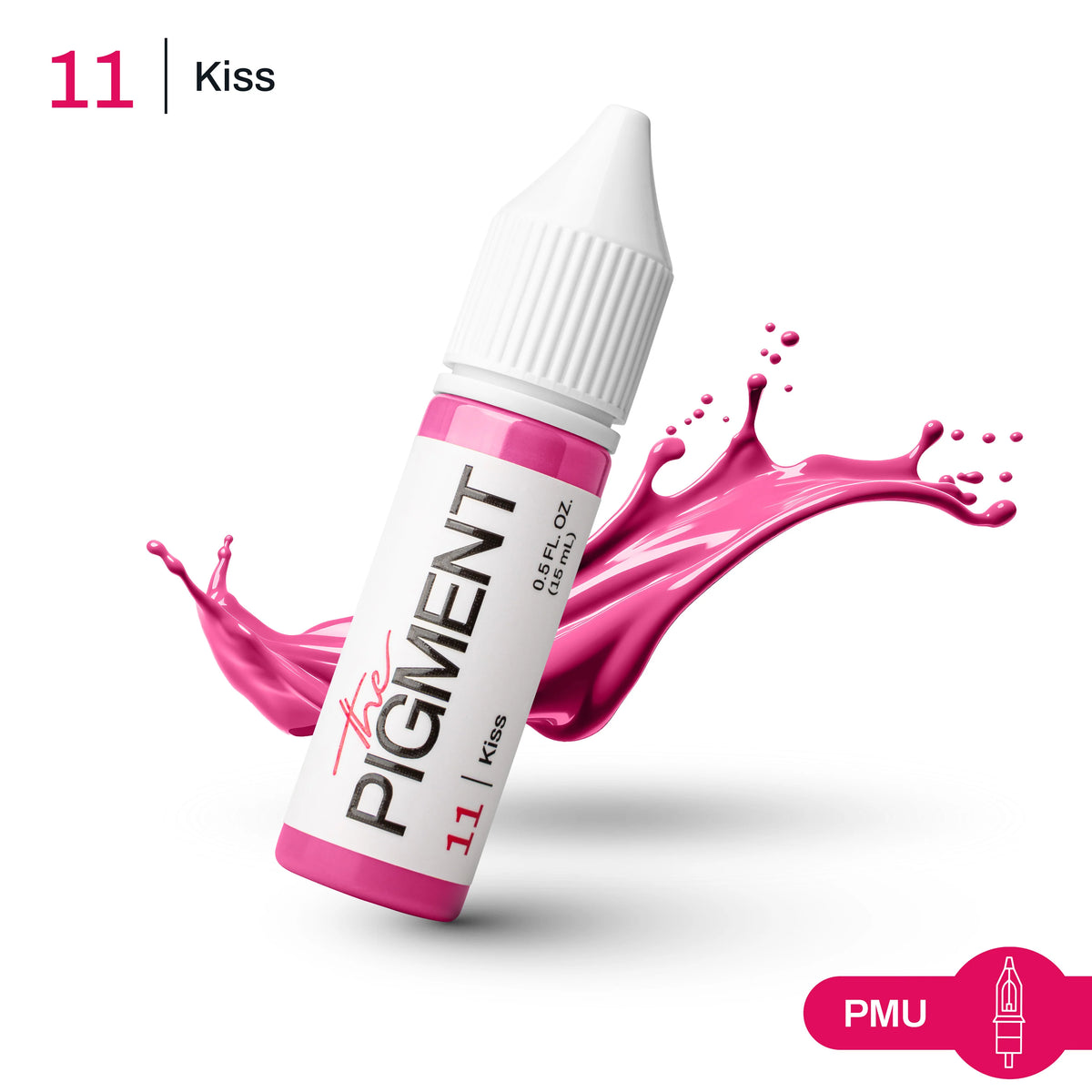 The Pigment 11 Kiss lip pigment bottle