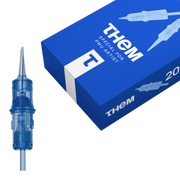 THEM 1RLMT PMU needle cartridges, professional cartridge box