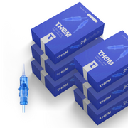 THEM No.12 1RLMT PMU-Nadelkartuschen, Set mit 6 Packungen