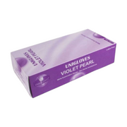Unigloves Violet Pearl puderfreie Nitrilhandschuhe, Box mit 100 Stück