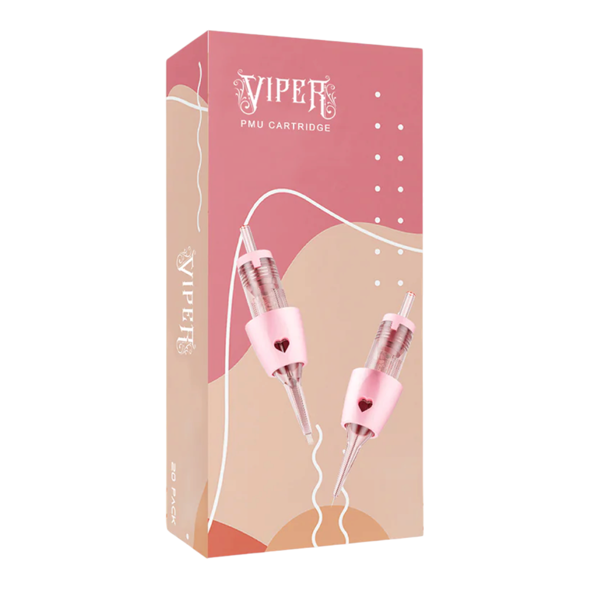 Pink Viper Heart VH0.25/3RLLT cartridge for permanent makeup, product detail