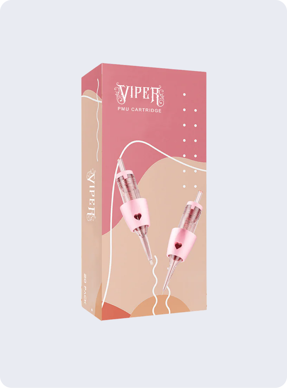 Pink Viper Heart VH0.30/1RLLT cartridge voor permanente make-up, productdetail