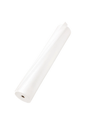 White paper roll couch and surface cover for PMU studios